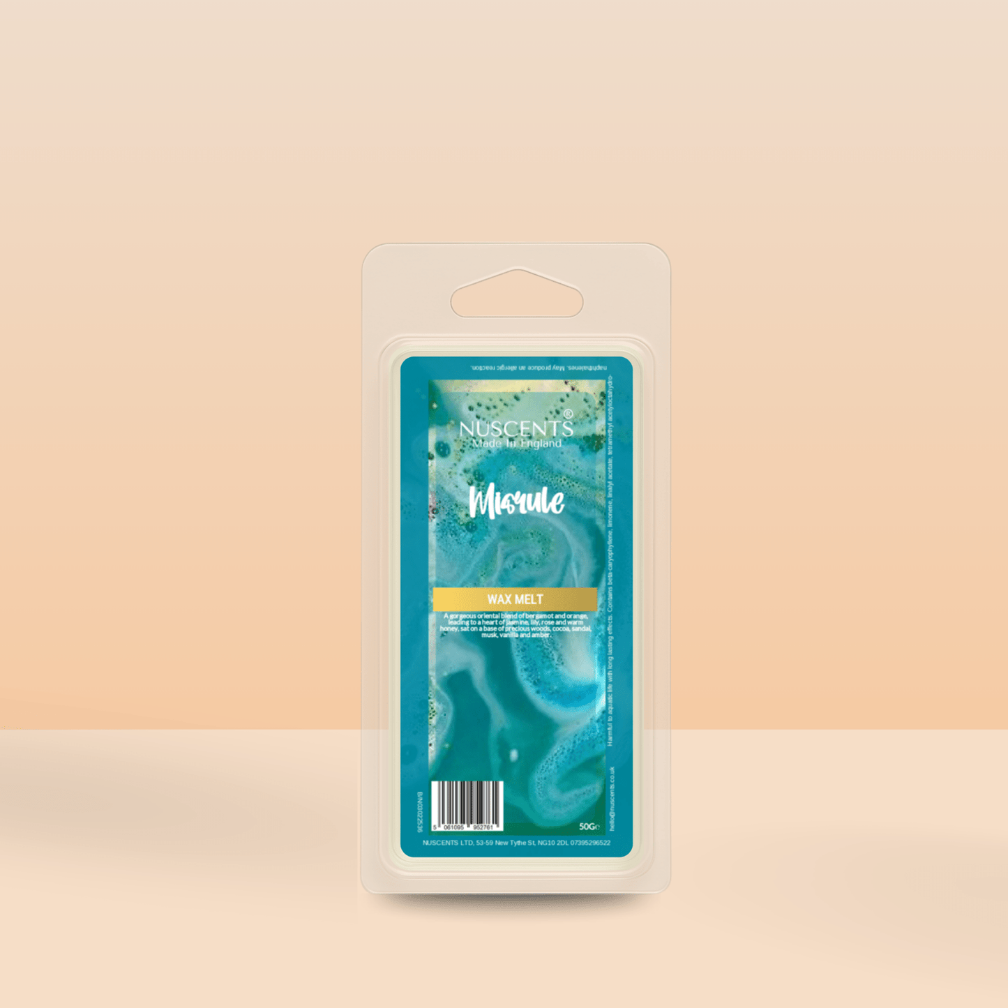 50g Misrule V2 Scented Wax Melt - Nuscents