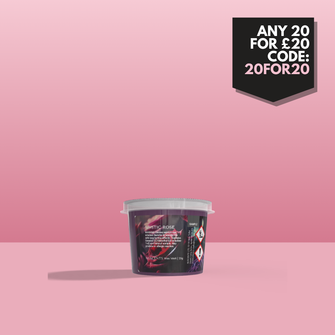 *Mystic Rose Wax Melt Sample 25g