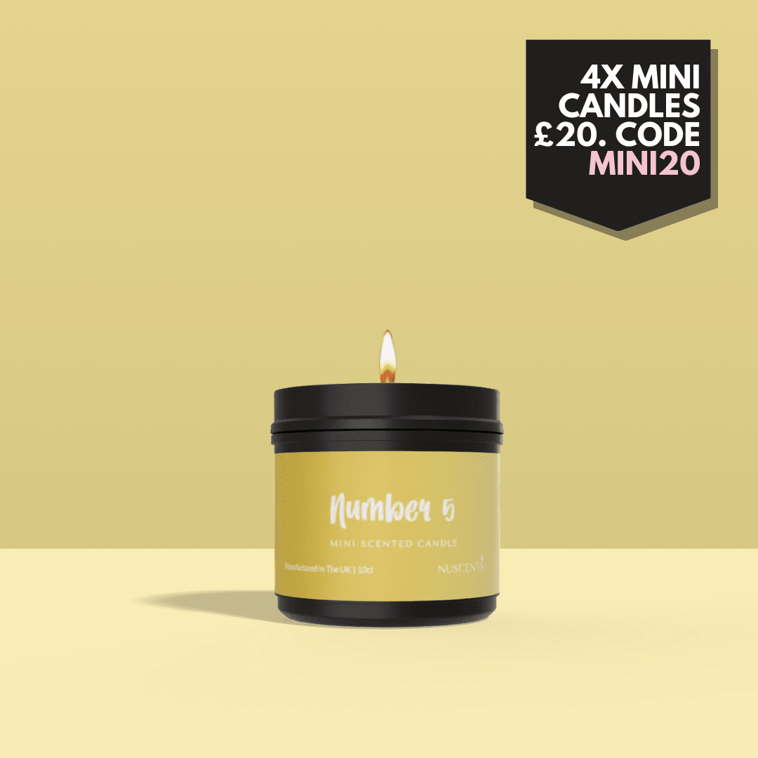 Number 5 Mini Candle - Nuscents
