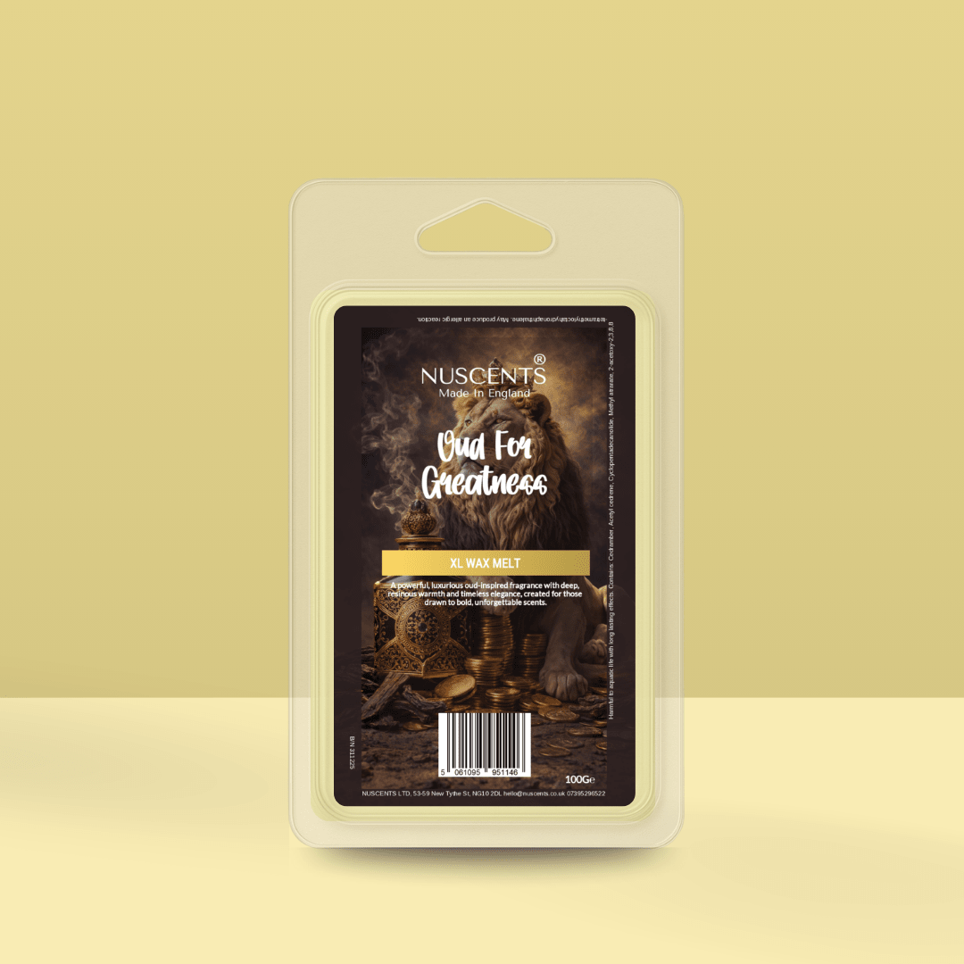 *Oud For Greatness - Soy XL Wax Melt - Nuscents