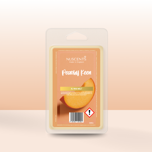 *LIMITED EDITION Peachy Keen XL Wax Melt - Nuscents