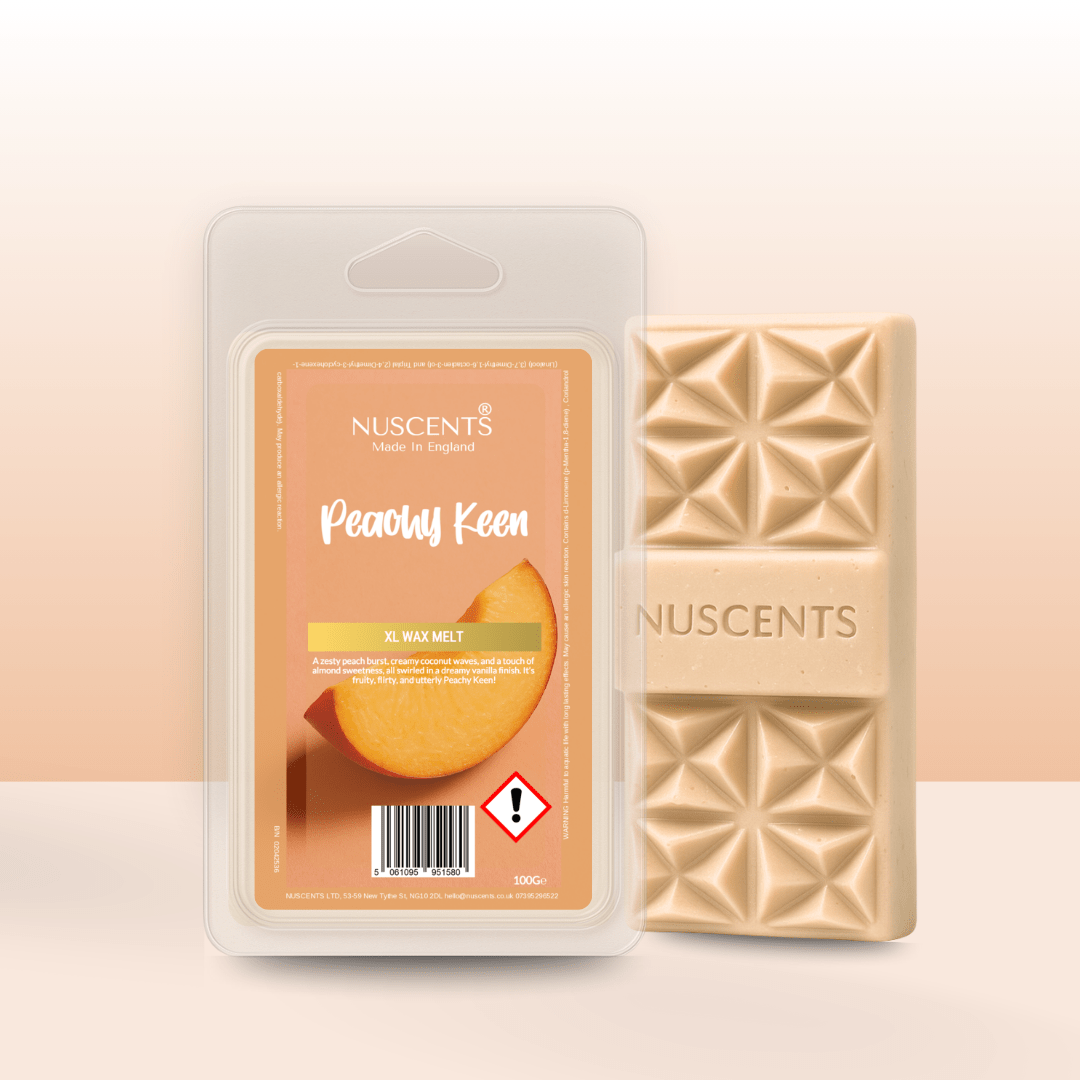 *Peachy Keen - Soy XL Wax Melt - Nuscents