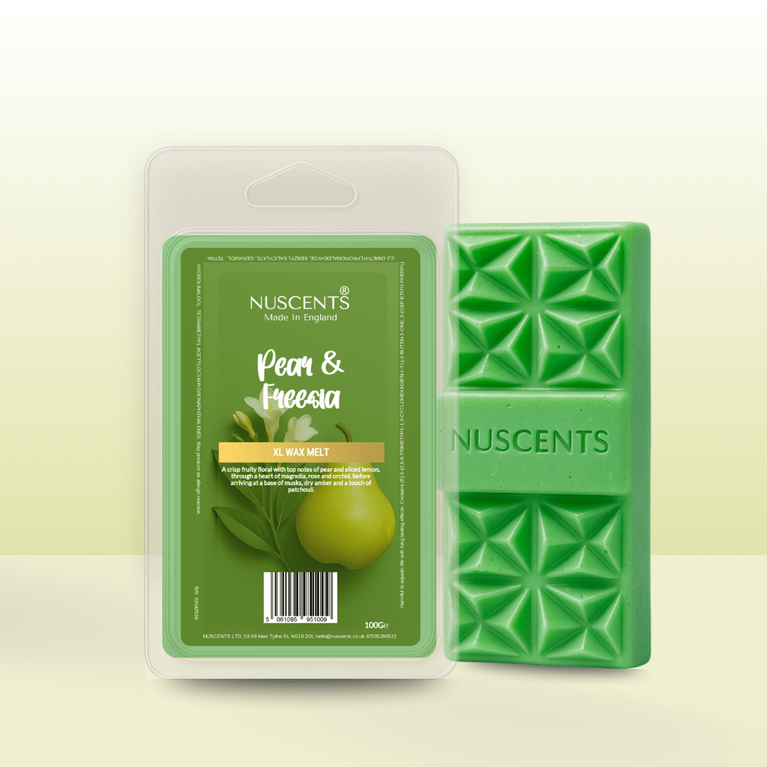 Pear & Freesia - Soy XL Wax Melt - Nuscents