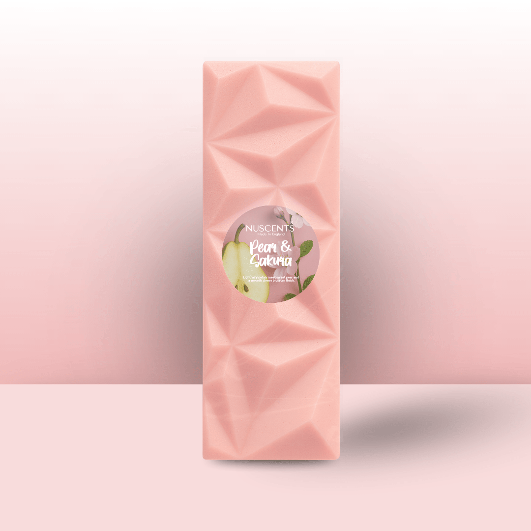 *Pear & Sakura - Original Wax Melt Snap Bar XL - Nuscents