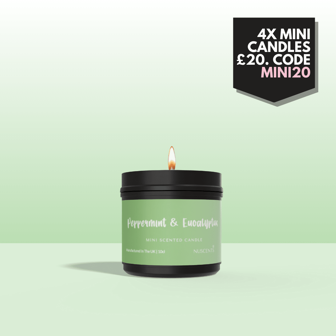 Peppermint & Eucalyptus Mini Candle - Nuscents