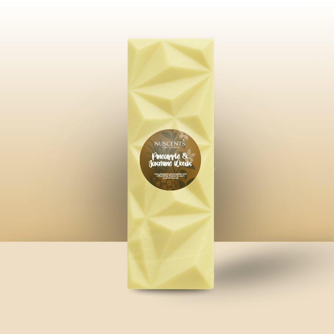 *Pineapple & Jasmine Woods - Original Wax Melt Snap Bar XL - Nuscents