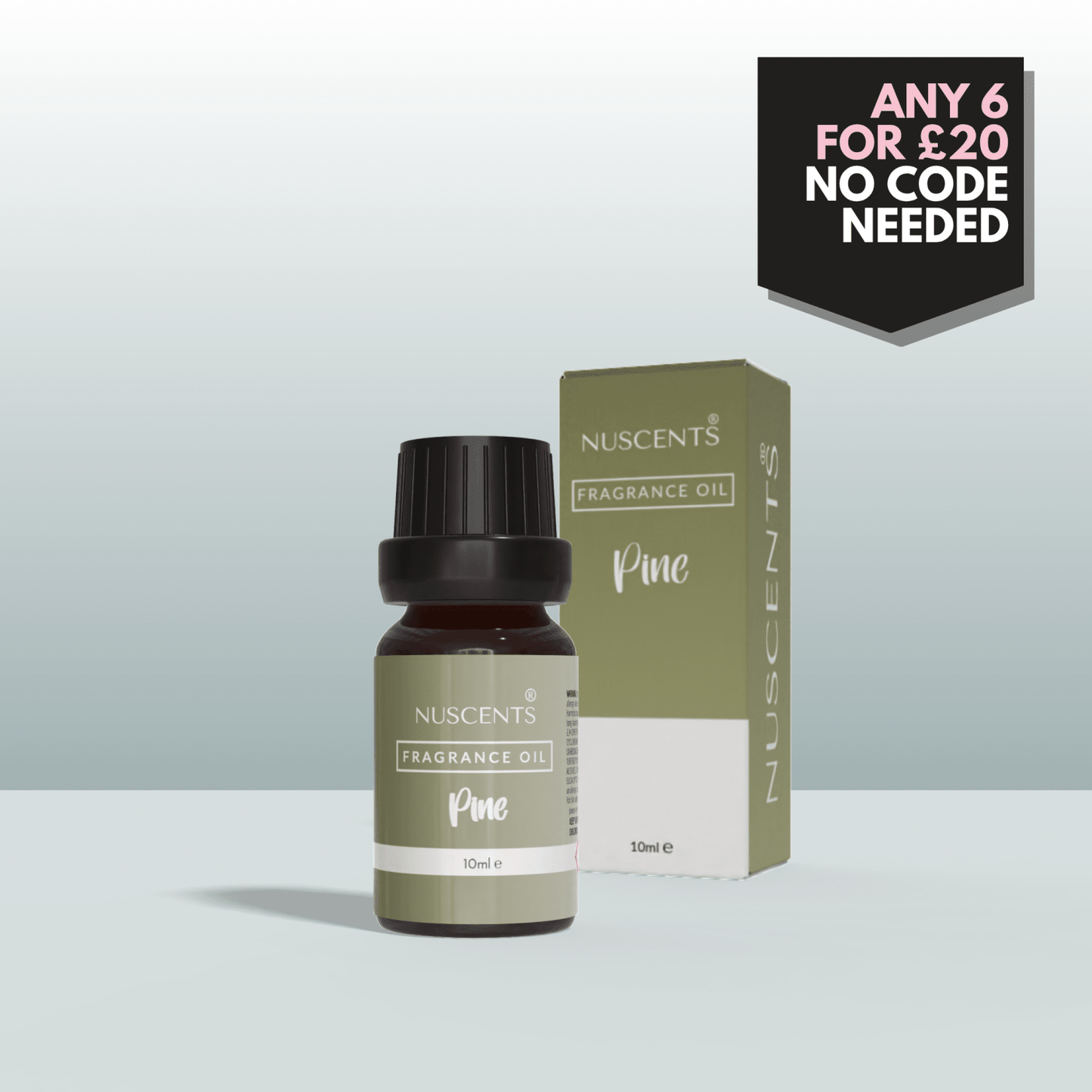 Pine Aroma Diffuser Fragrance Oil - Nuscents