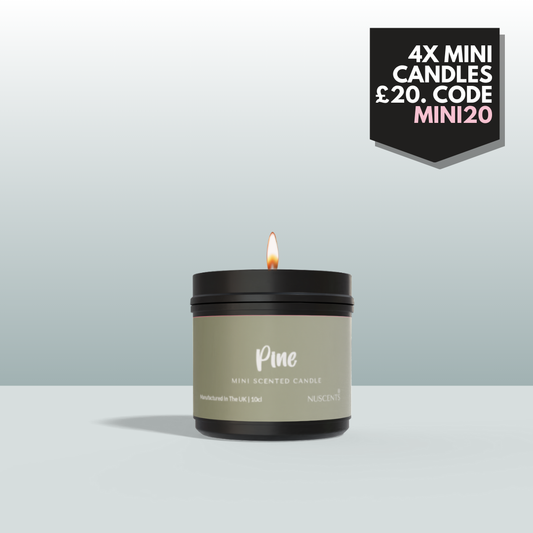 Pine Mini Candle - Nuscents