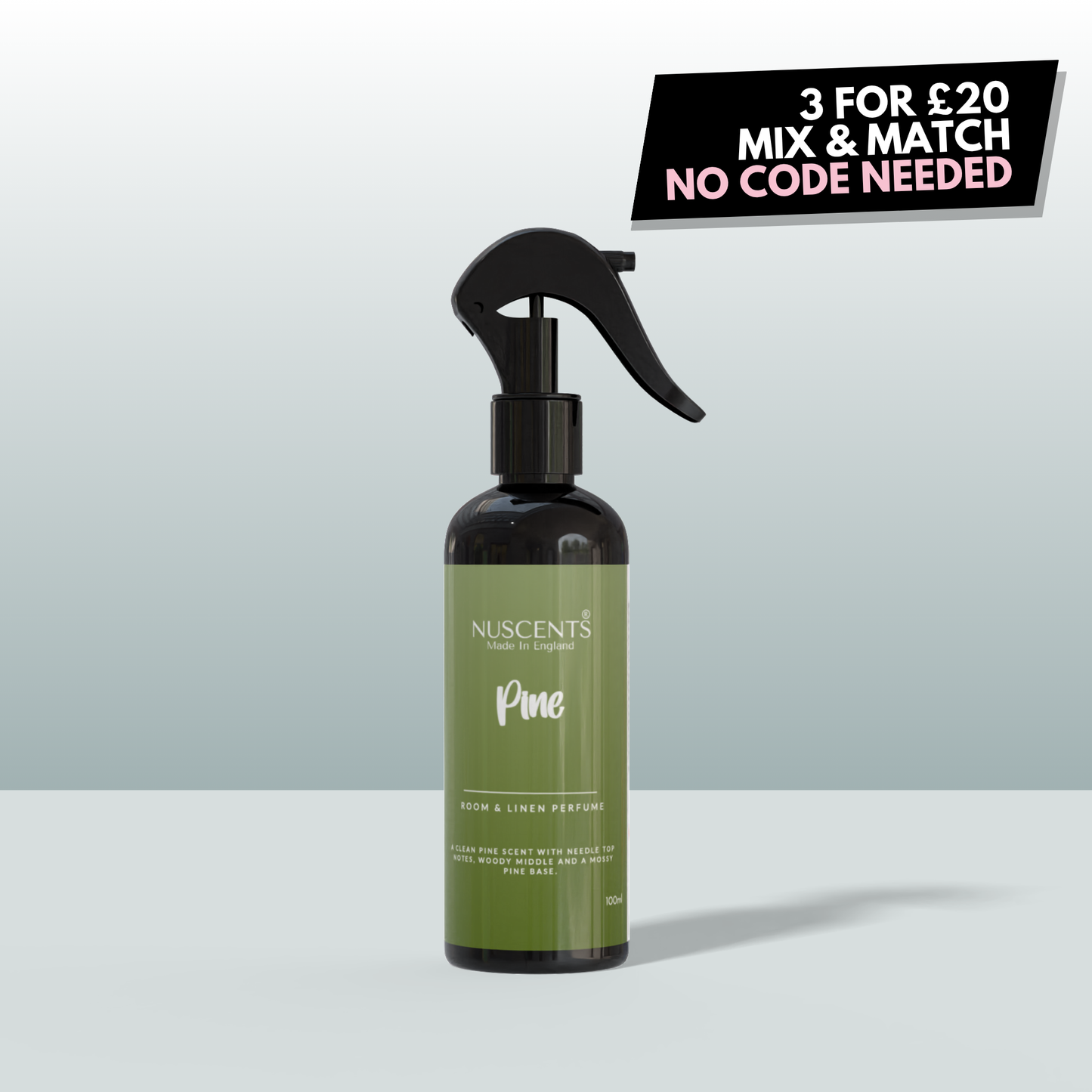 LIMITED EDITION Pine Room & Linen Perfume Spray