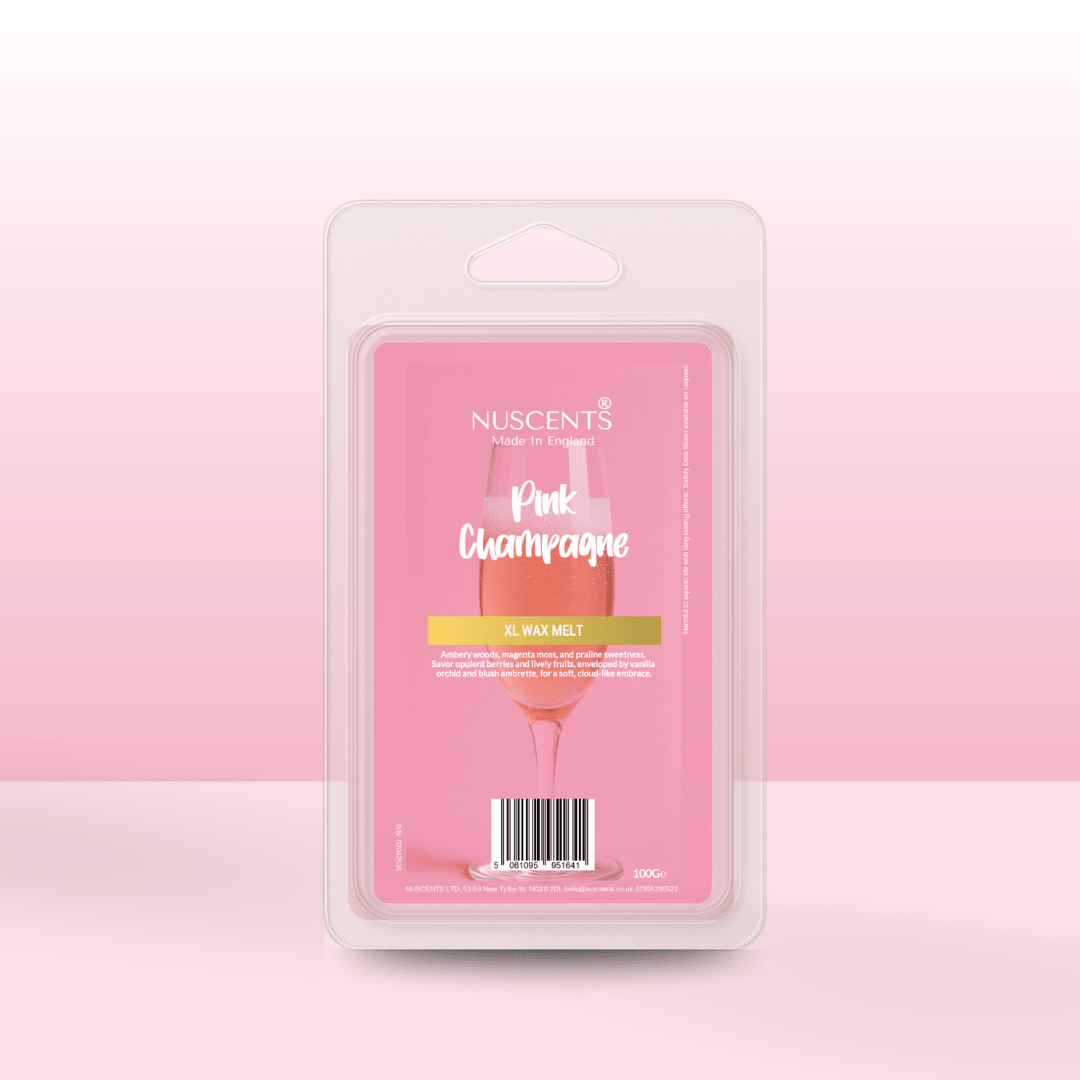 *Pink Champagne - Soy XL Wax Melt - Nuscents
