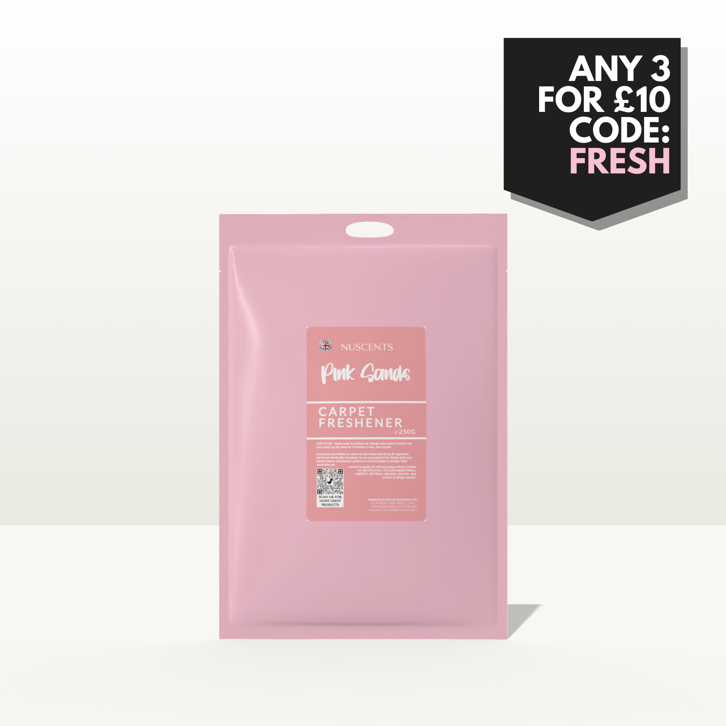 Pink Sands Carpet Freshener 250g - Nuscents