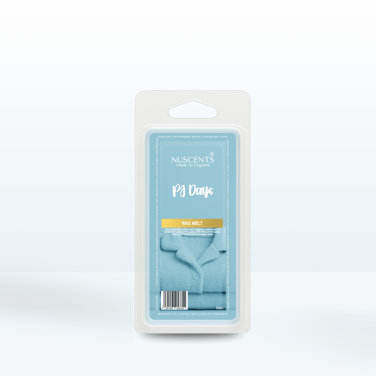 50g PJ Days Scented Wax Melt - Nuscents