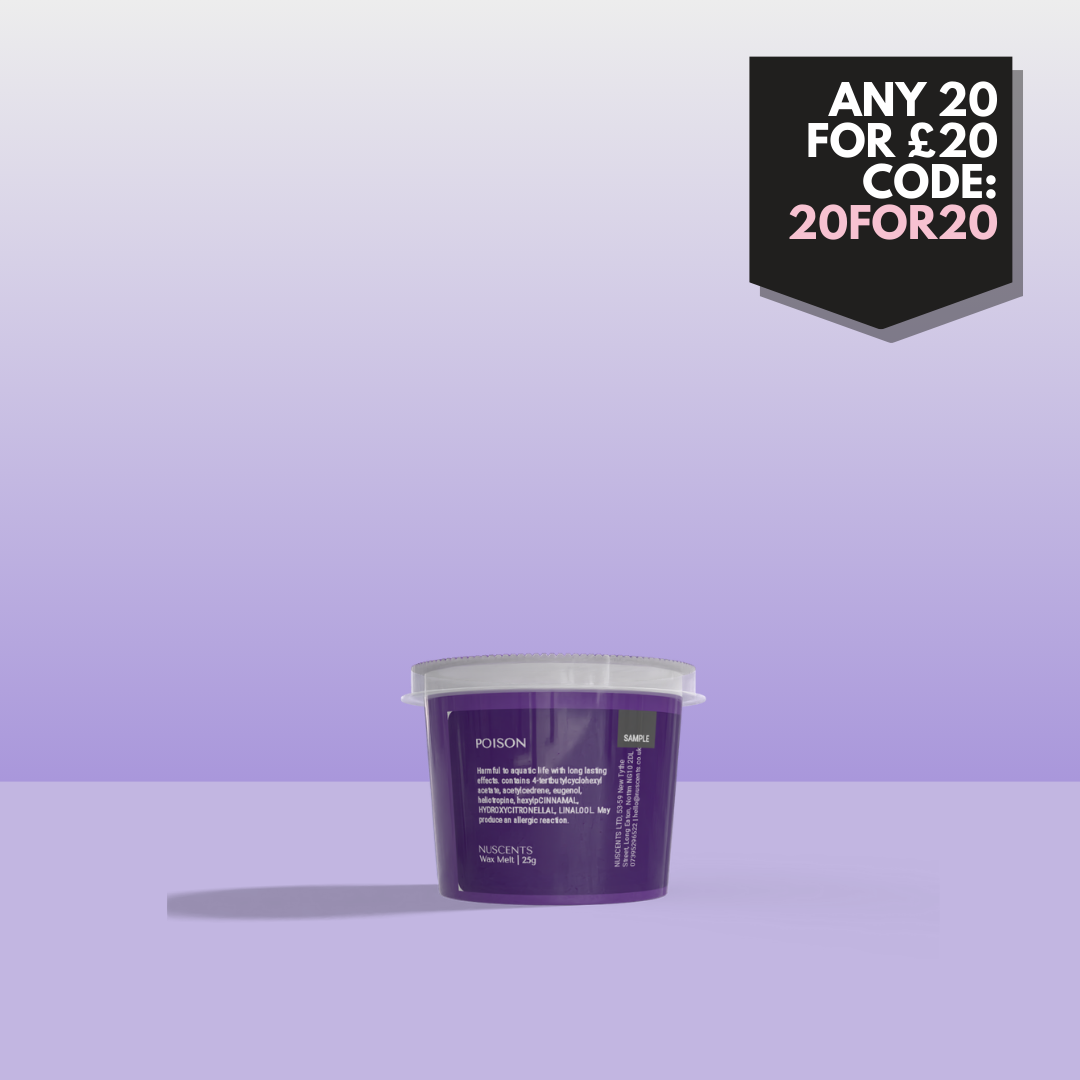 Poison Wax Melt Sample 25g