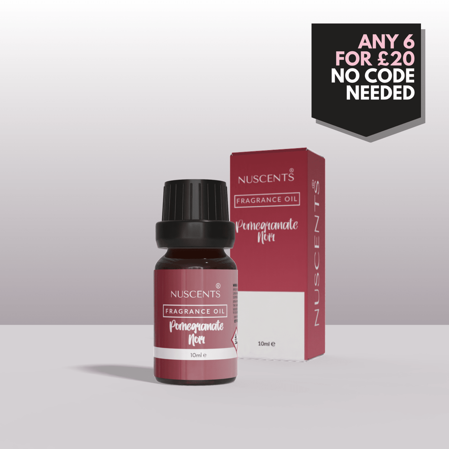 Pomegranate Noir Aroma Diffuser Fragrance Oil - Nuscents