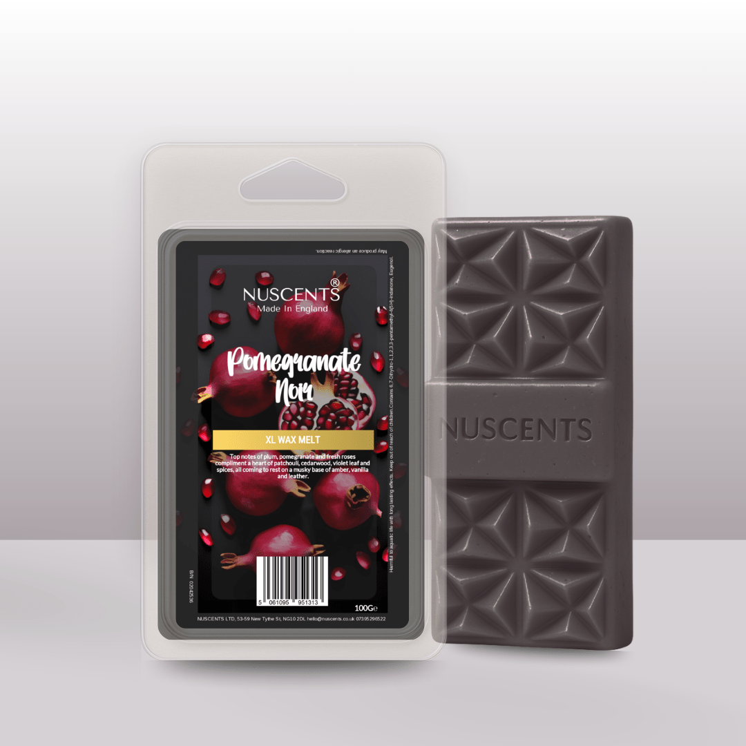 Pomegranate Noir - Soy XL Wax Melt - Nuscents