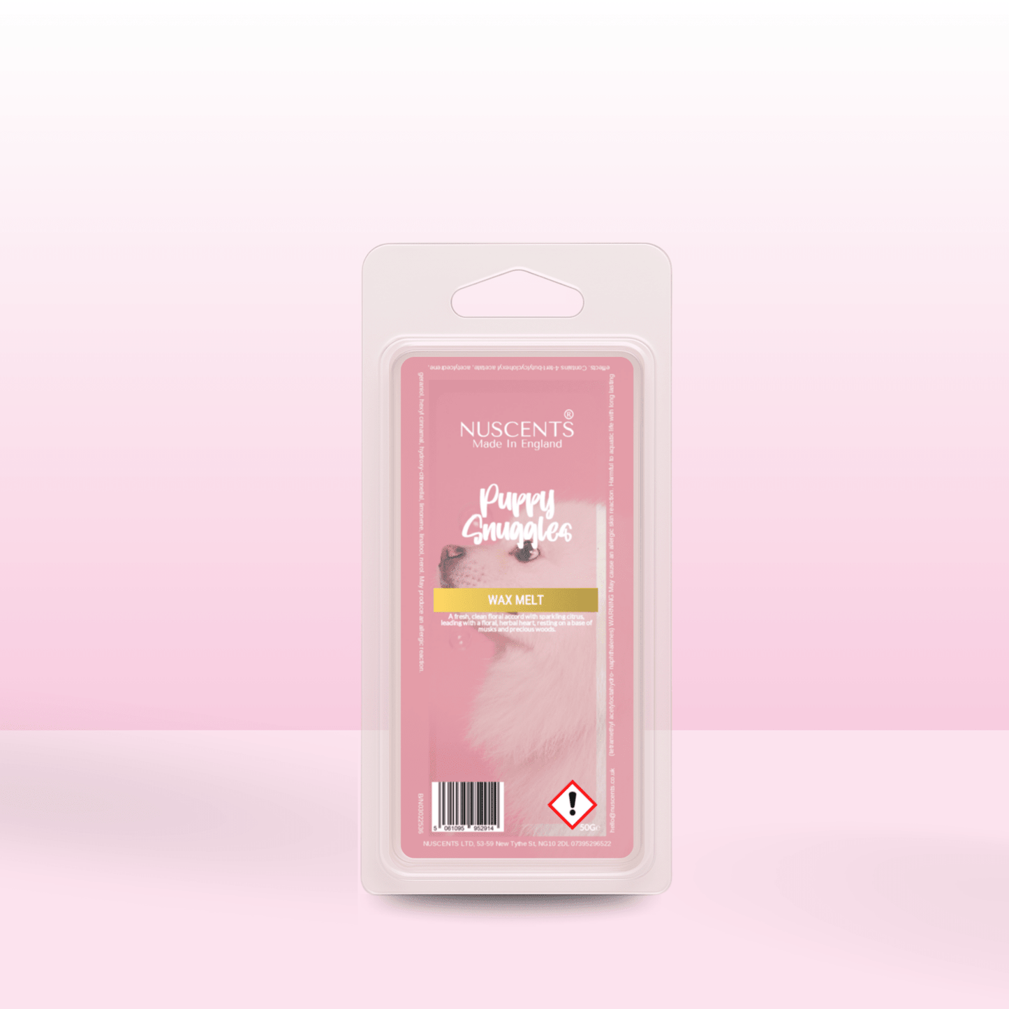 50g Puppy Snuggles Scented Wax Melt - Nuscents