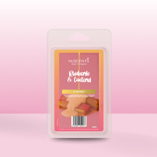 Rhubarb & Custard XL Wax Melt - Nuscents