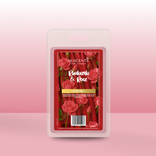 Rhubarb & Rose XL Wax Melt - Nuscents