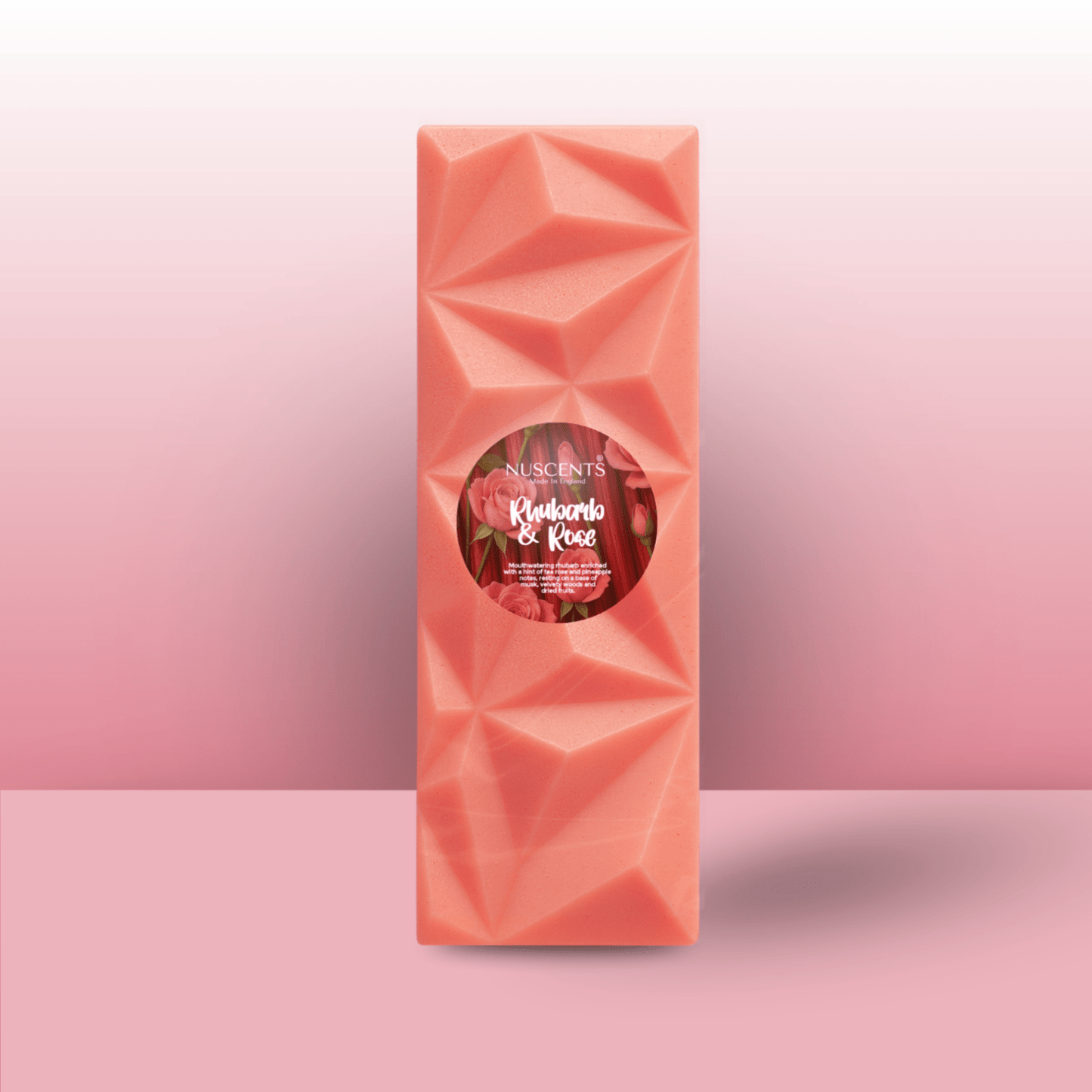 Rhubarb & Rose - Original Wax Melt Snap Bar XL - Nuscents