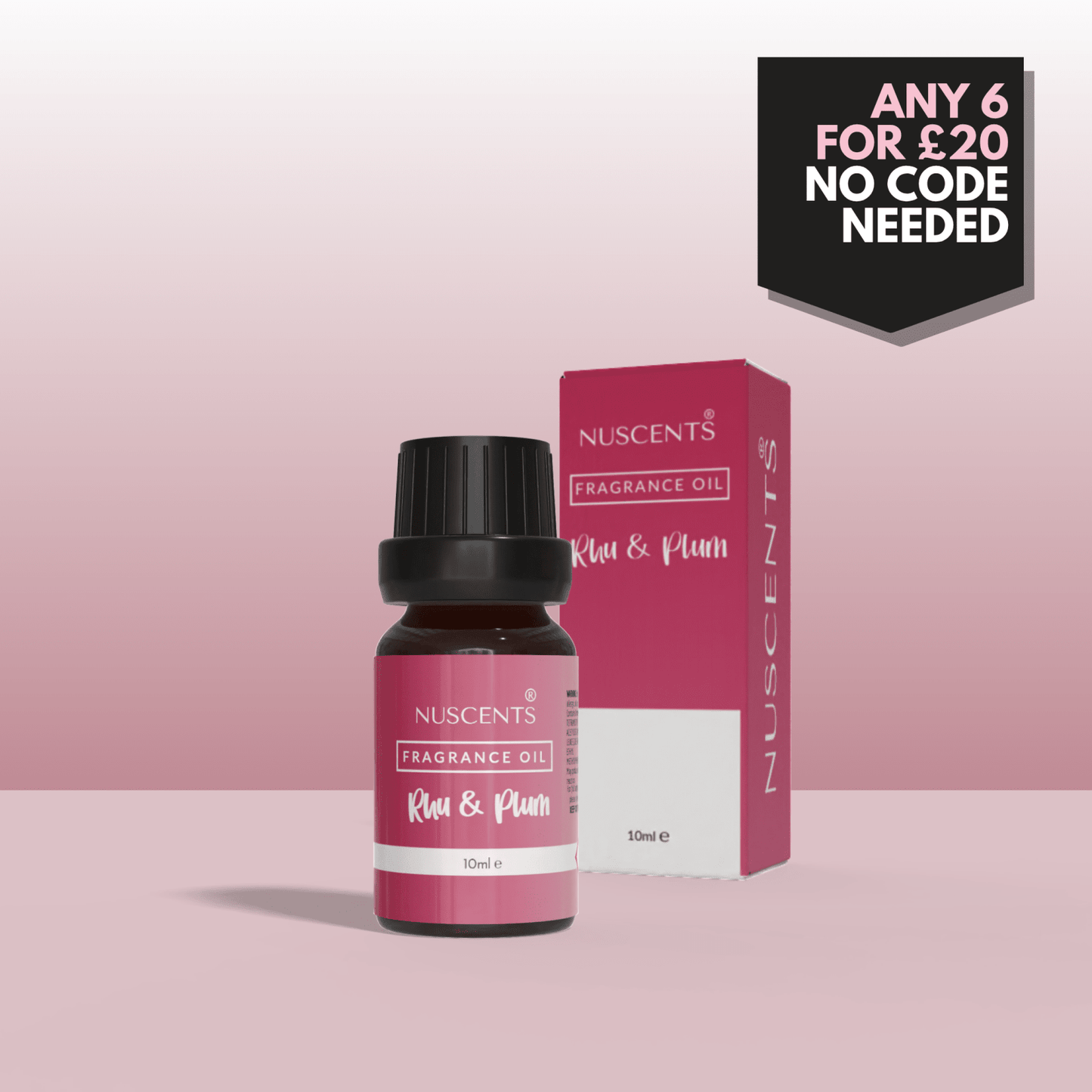 Rhu & Plum Aroma Diffuser Fragrance Oil - Nuscents