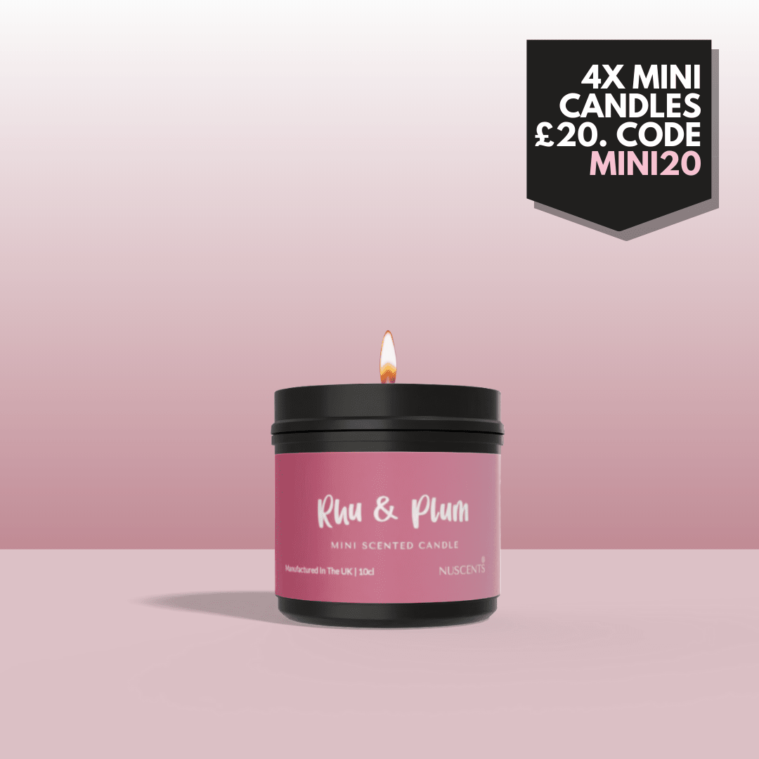 Rhu & Plum Mini Candle - Nuscents