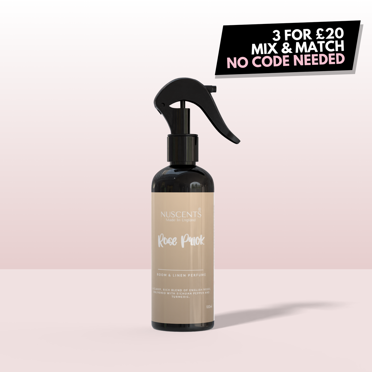 Rose Prick Room & Linen Perfume Spray