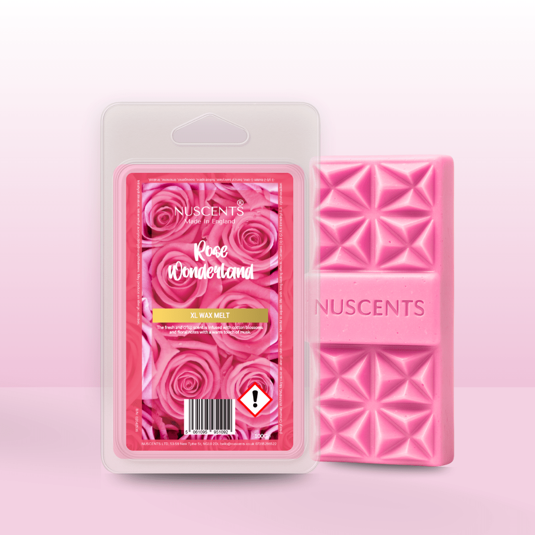 Rose Wonderland Mrs Hinch - Soy XL Wax Melt - Nuscents
