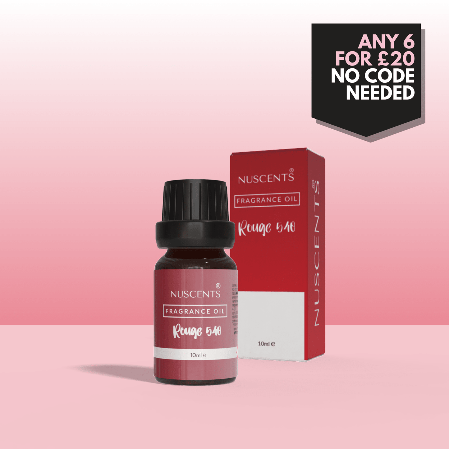Rouge 540 Aroma Diffuser Fragrance Oil - Nuscents