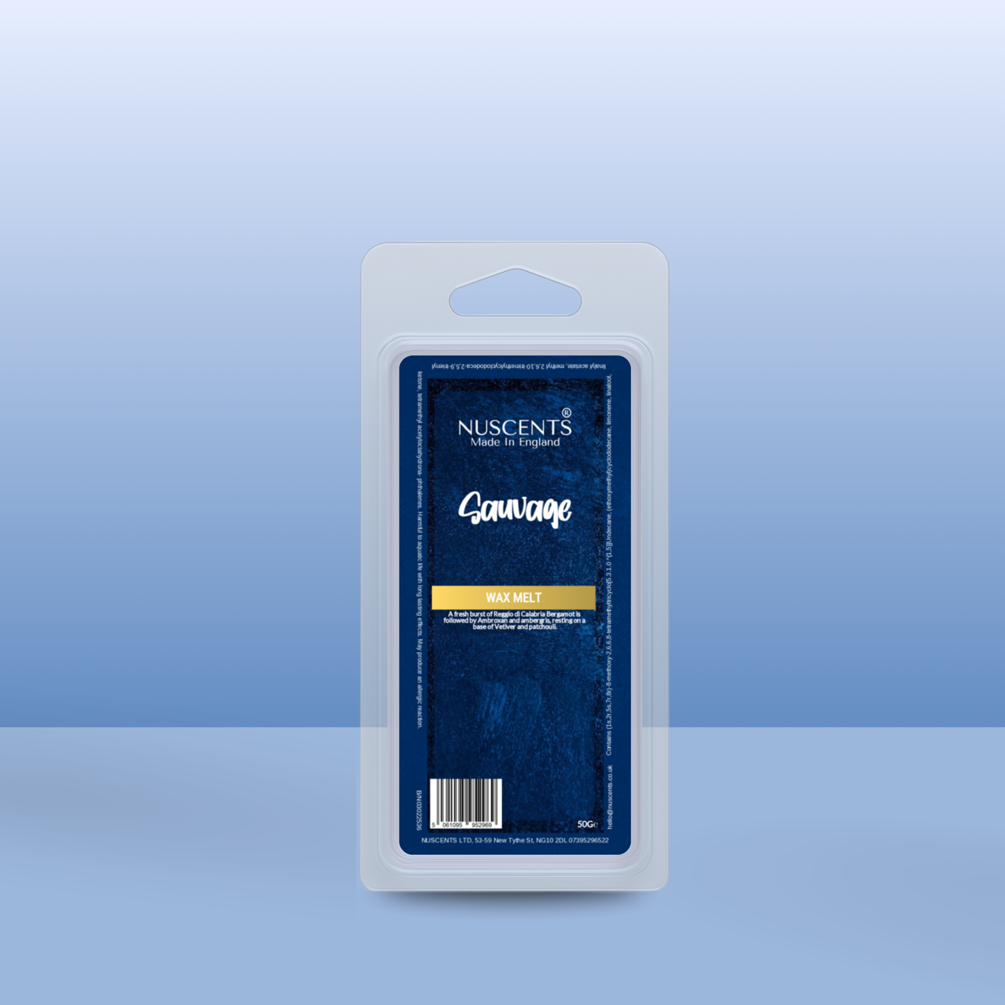 50g Sausage (Sauvage) Scented Wax Melt - Nuscents