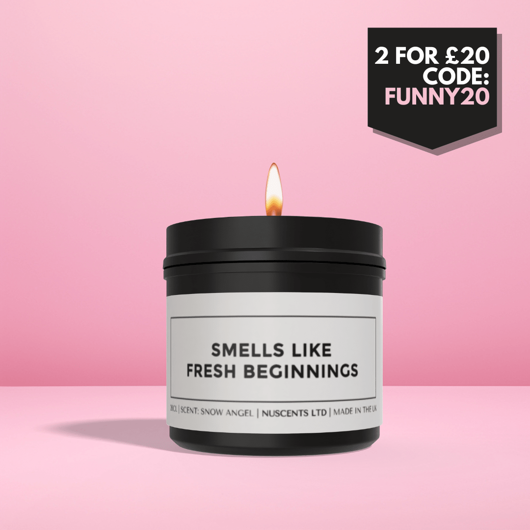 Smells Like Fresh Beginnings Housewarming Candle - Nuscents
