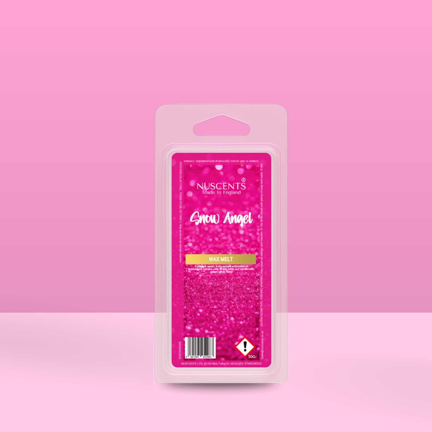 50g Snow Angel Scented Wax Melt - Nuscents