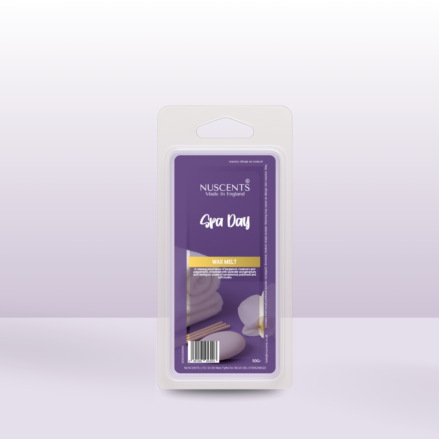 50g Spa Day Scented Wax Melt