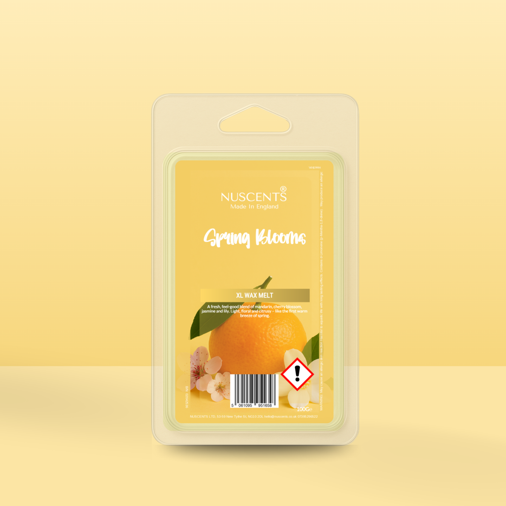 *NEW Spring Bloom XL Wax Melt - Nuscents