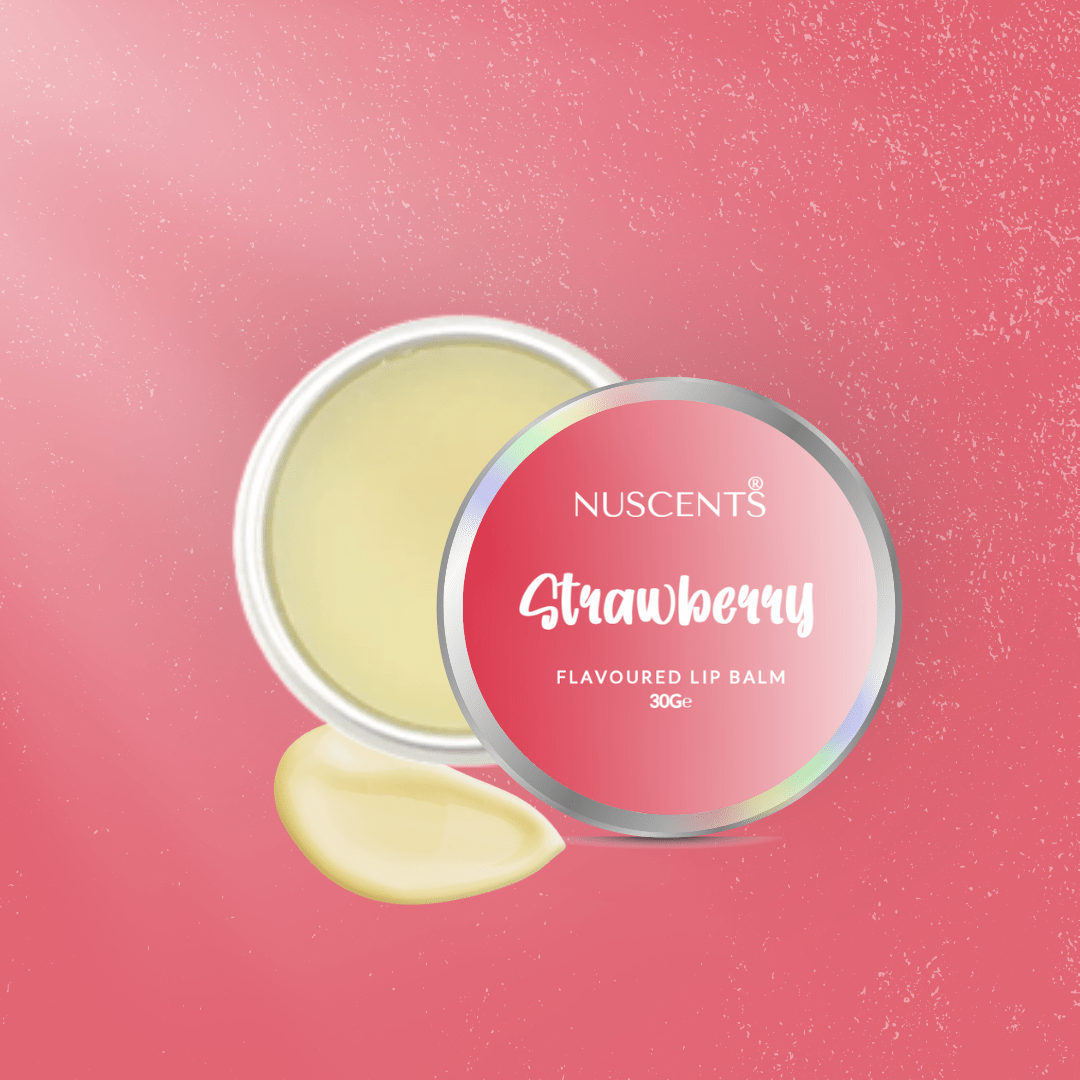 Strawberry Flavoured Lip Balm - Nuscents