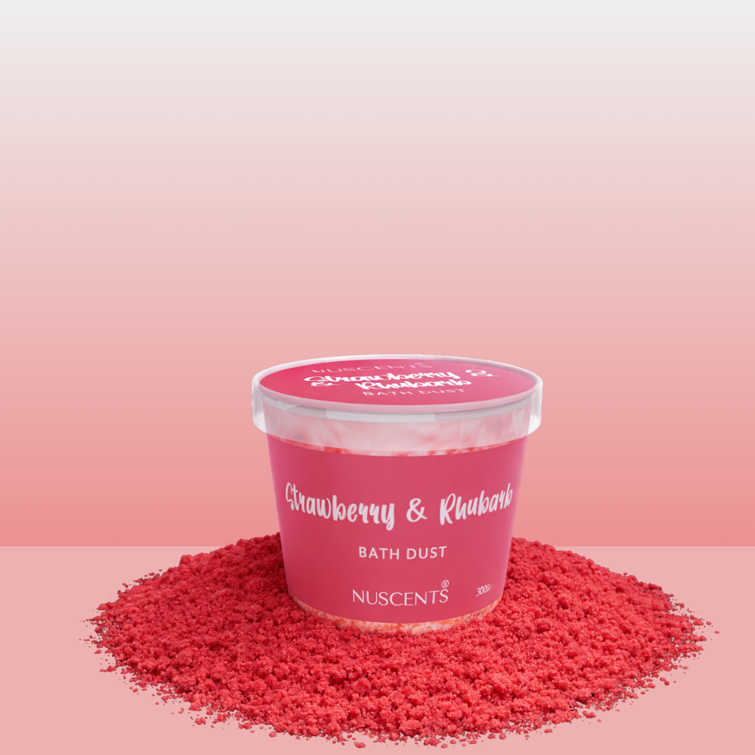 Strawberry & Rhubarb Bath Dust