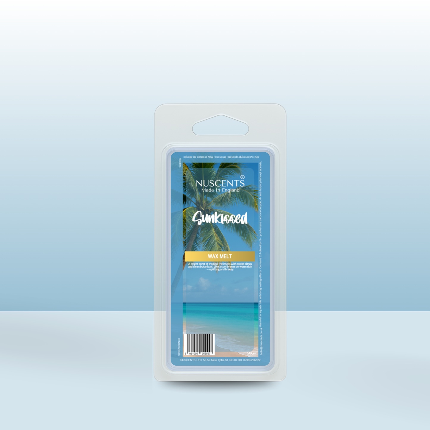 50g *NEW Sunkissed Scented Wax Melt - Nuscents