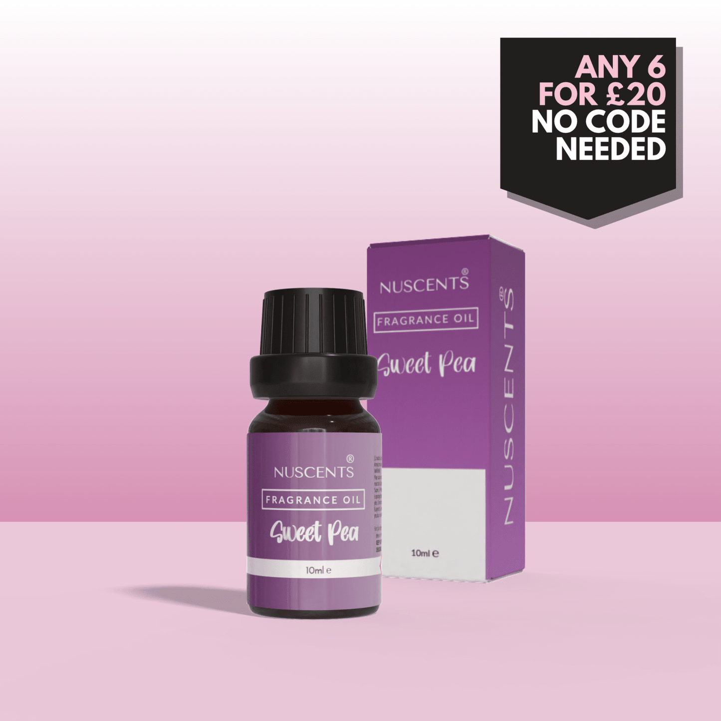 Sweet Pea Aroma Diffuser Fragrance Oil - Nuscents