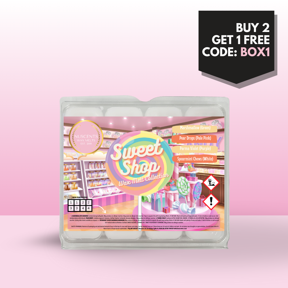 Sweet Shop Wax Melt Scent Collection Box