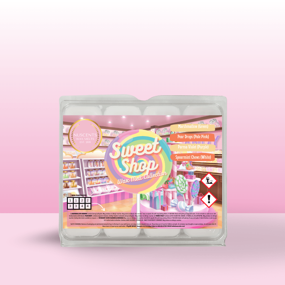 Sweet Shop Wax Melt Scent Collection Box - Nuscents