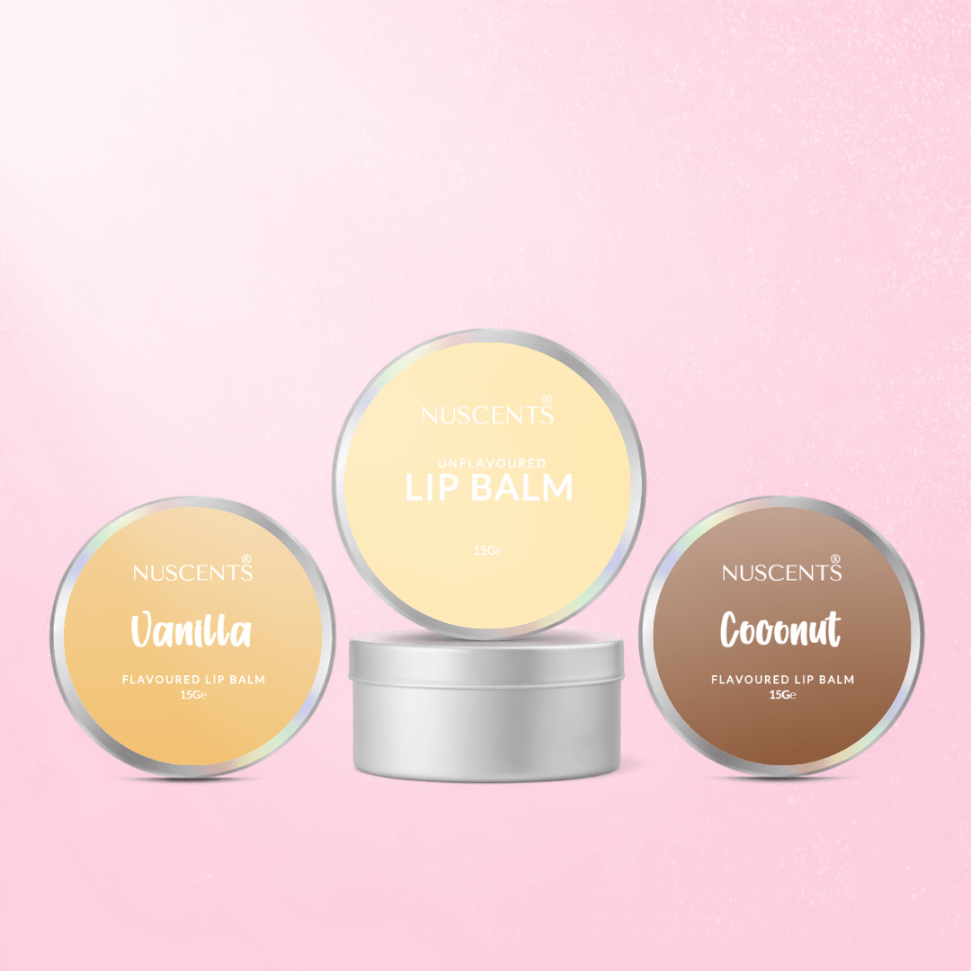 The Everyday Lip Balm Trio (3x 15g) - Nuscents