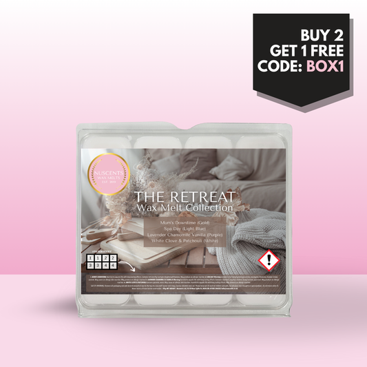 The Retreat Wax Melt Scent Collection Box
