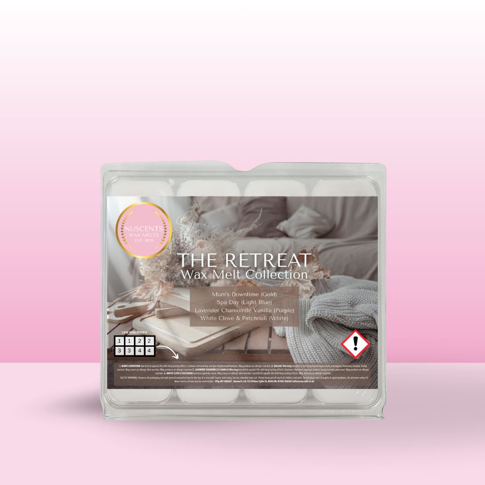 The Retreat Wax Melt Scent Collection Box