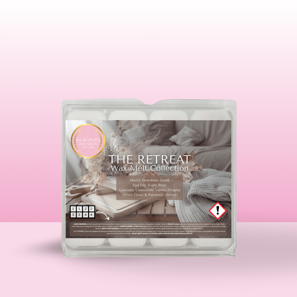 The Retreat Wax Melt Scent Collection Box - Nuscents