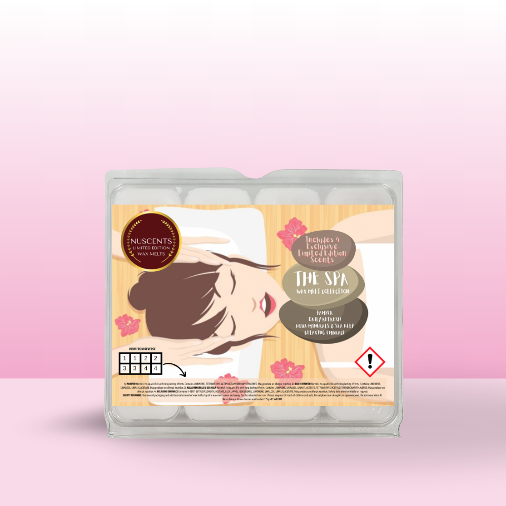 The Spa Wax Melt Scent Collection Box