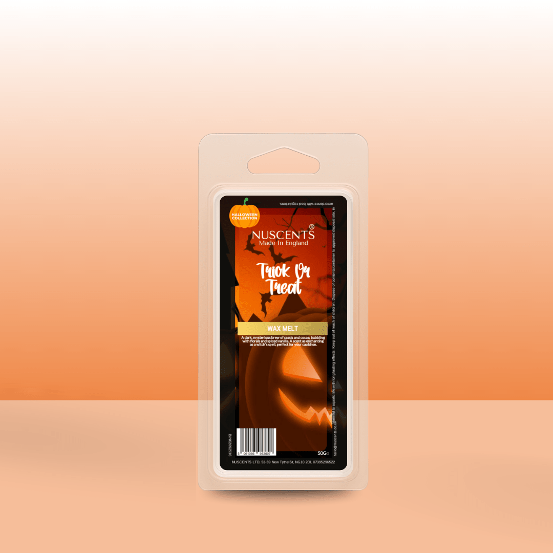 50g *Halloween Trick Or Treat Scented Wax Melt - Nuscents