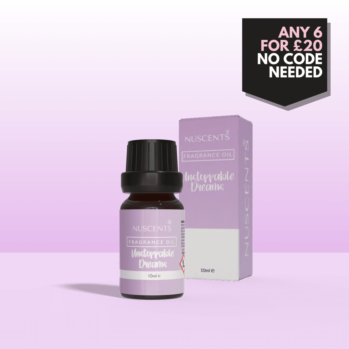 Unstoppable Dreams Aroma Diffuser Fragrance Oil - Nuscents