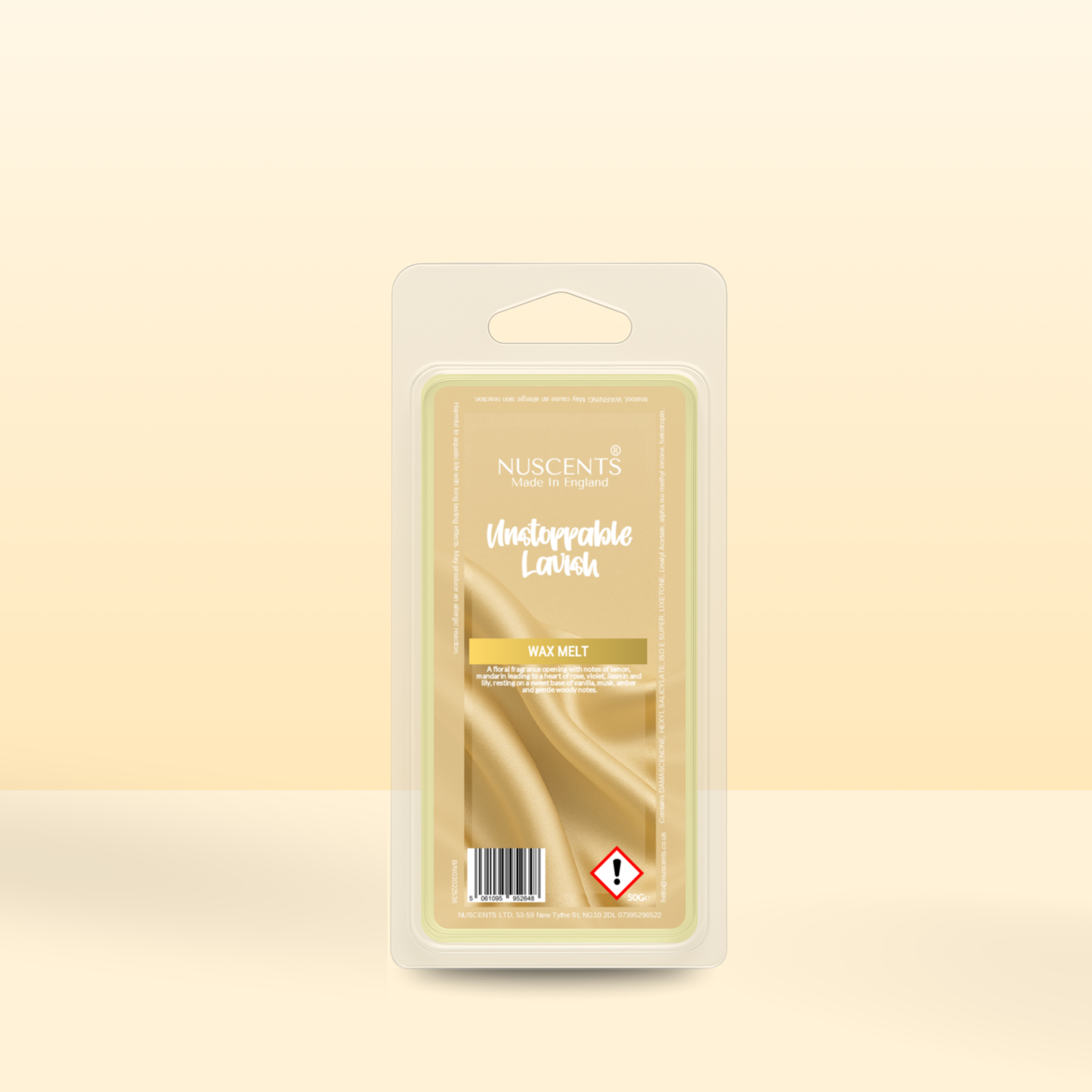 50g Unstoppable Lavish Scented Wax Melt