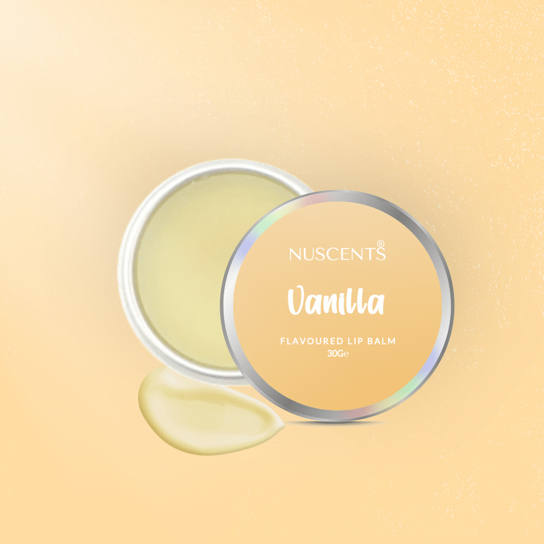 Vanilla Flavoured Lip Balm - Nuscents