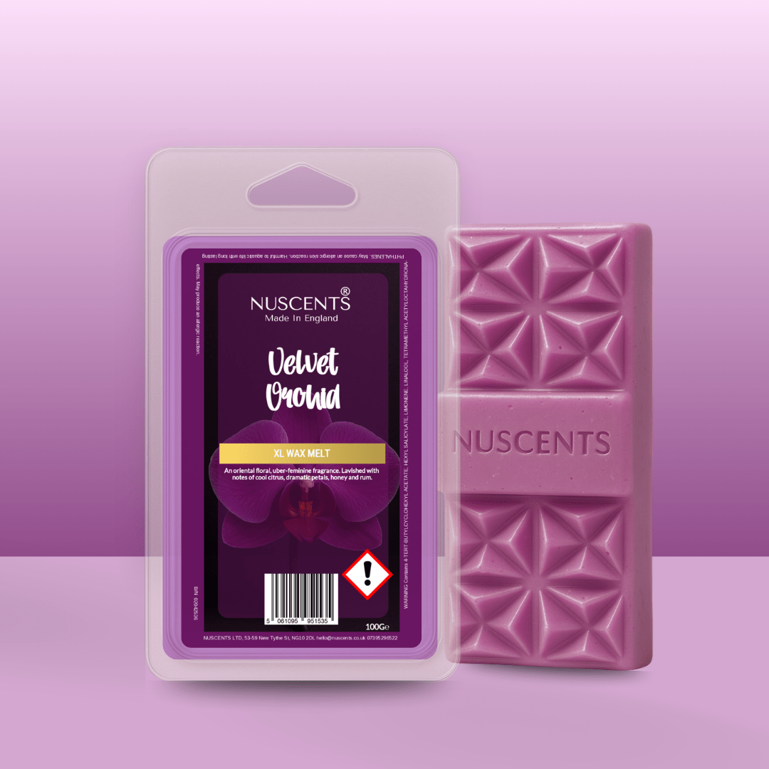 *Velvet Orchid - Soy XL Wax Melt - Nuscents