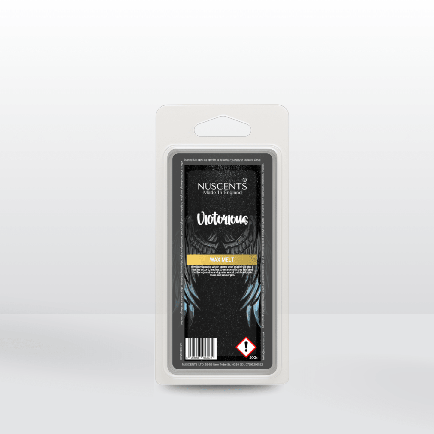 50g Victorious (INVICTUS) Scented Wax Melt - Nuscents